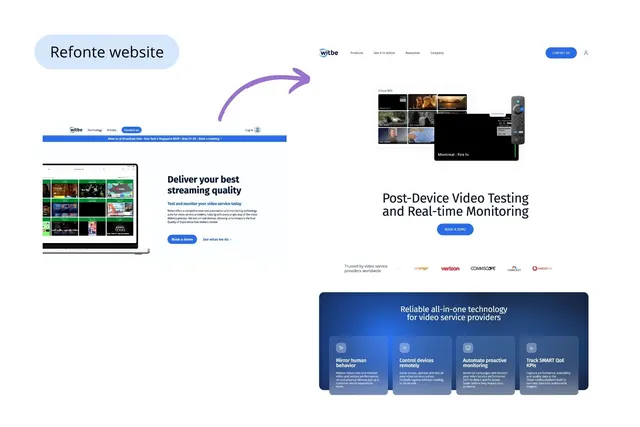 Refonte de site web